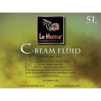 Жидкость для машин спецэффектов LE MAITRE C BEAM FLUID, 5Л 52569