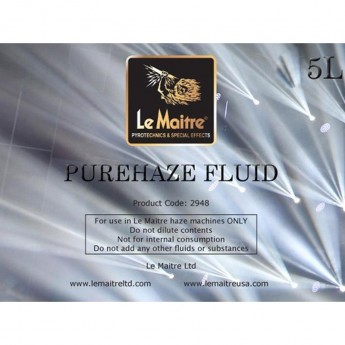 Жидкость для машин спецэффектов LE MAITRE PUREHAZE FLUID, 5Л 52572